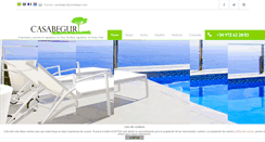 Desktop Screenshot of casabegur.com